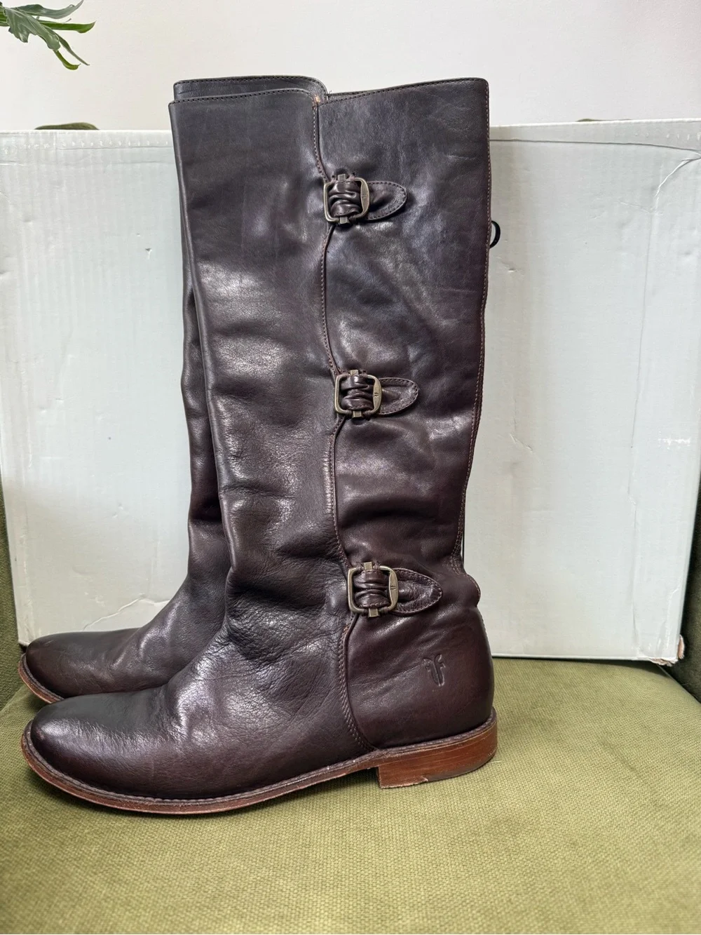 Frye tall leather